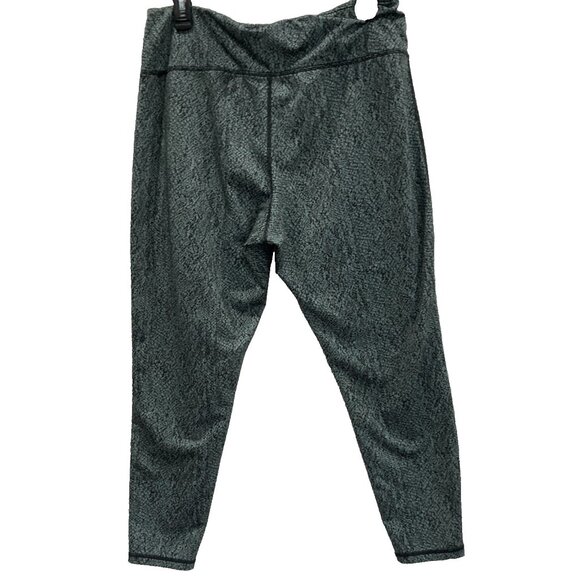 2 Womens Athletic Leggings size XL Prana Black Gray Pant Gym Yoga Activewear Lot - Picture 6 of 9